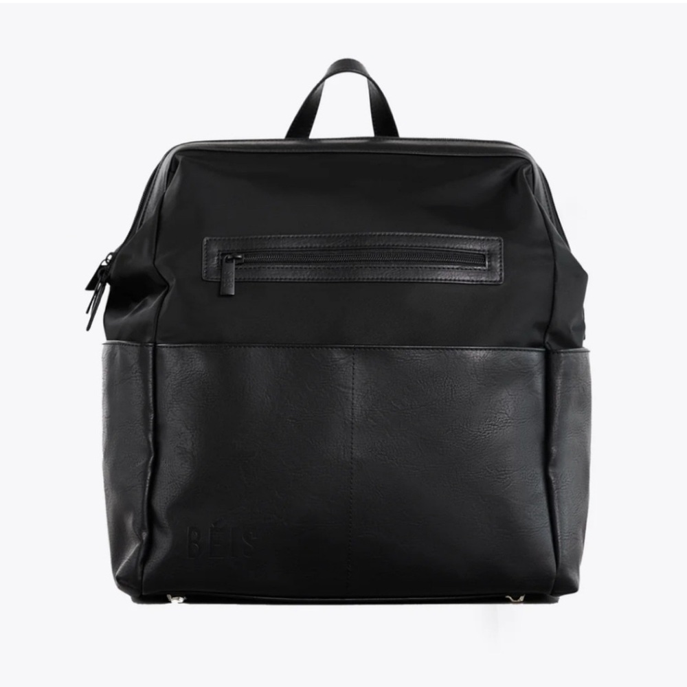 Beis baby diaper backpack bag with all accessories EUC